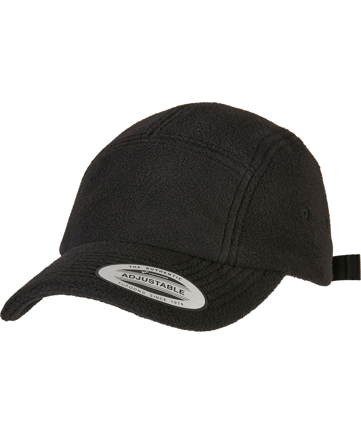 Polar fleece jockey cap (7005PF) | black
