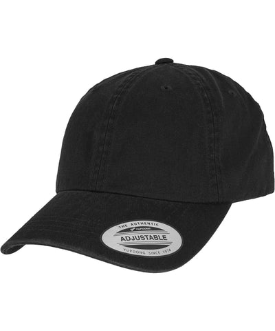 Flexfit low-profile garment-washed (6245GW) | black