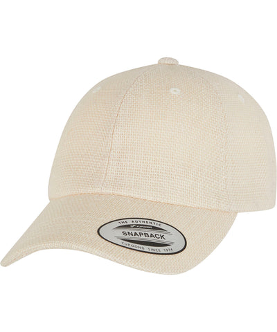 Flexfit Dad jute cap (9303) | off white