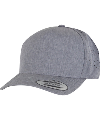 YP Classics® 5-panel snapback (5389AP) | heather grey