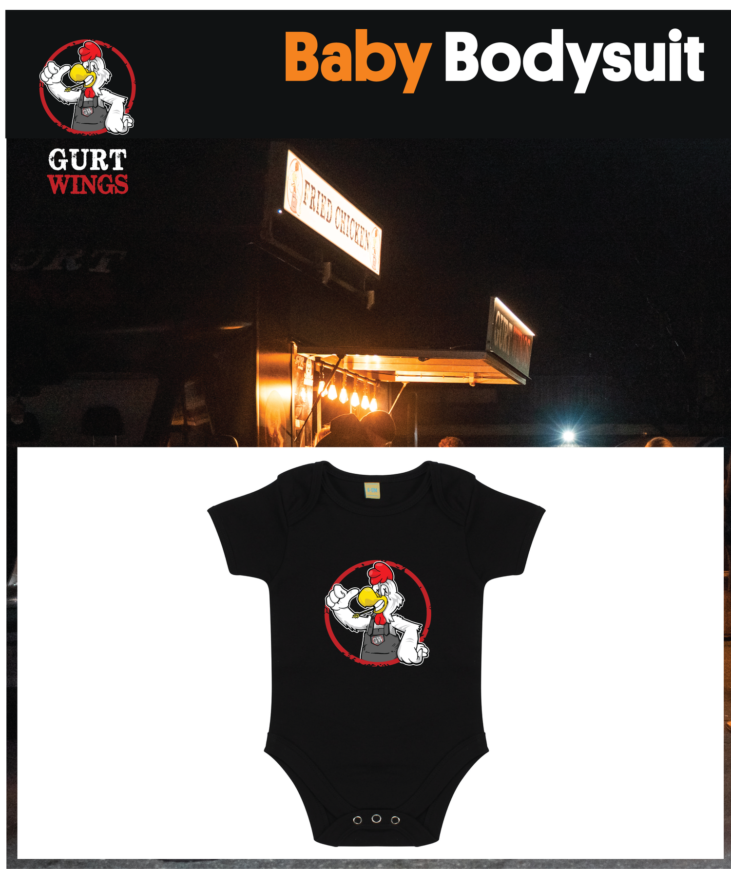 Gurt Wings - Baby Bodysuit