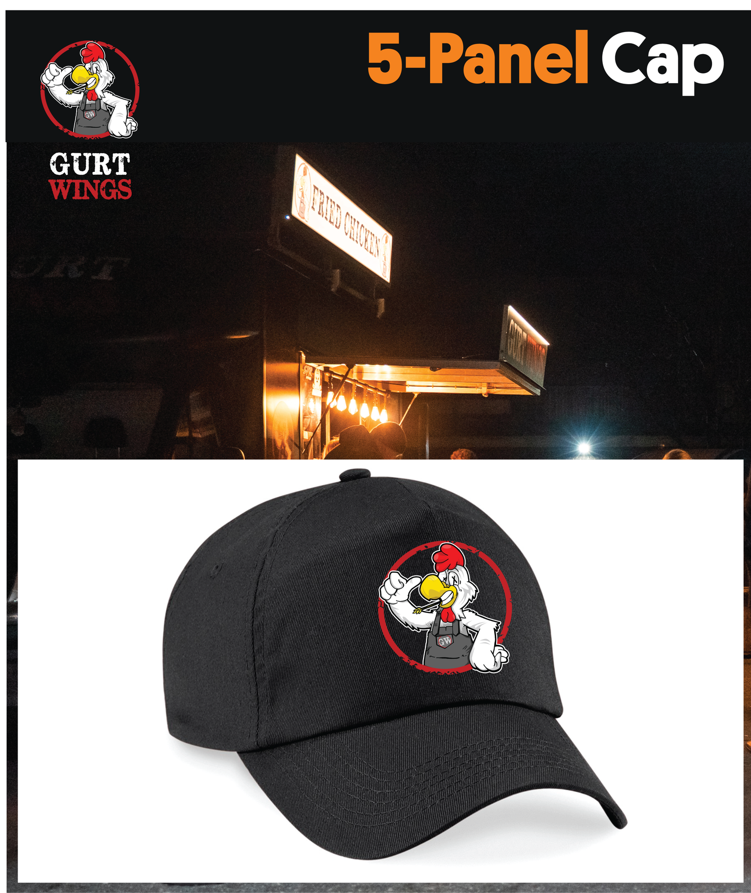 Gurt Wings - 5-Panel Cap