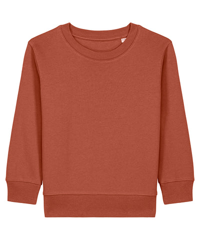 Kids Mini Changer 20 iconic crew neck sweatshirt (STSK181) | heritage brown
