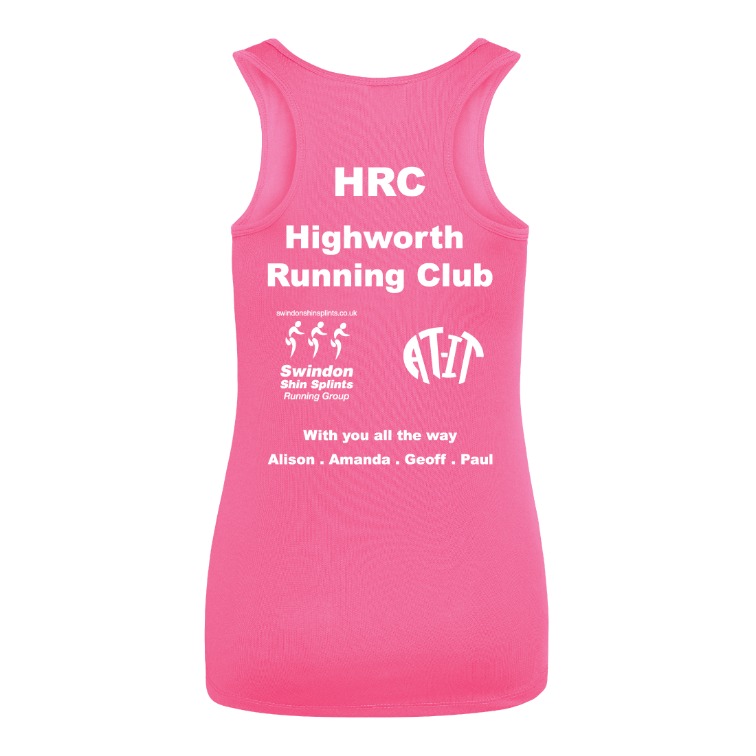 HRC | Womens cool vest | Electric Pink
