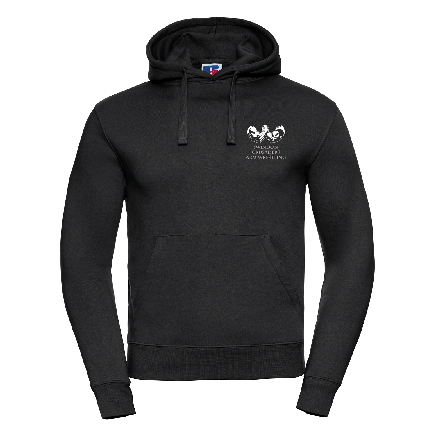 Swindon Crusaders Arm Wrestling | Authentic hooded sweatshirt | Black