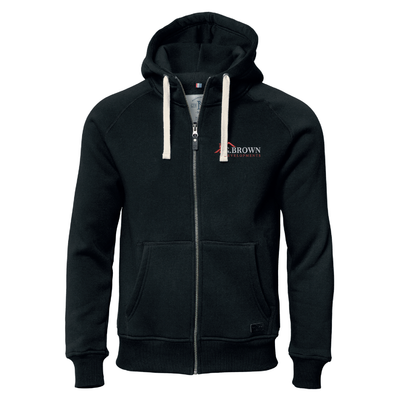 G. Brown Developments | Williamsburg  fashionable hooded sweatshirt | Black